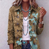 Olive & Turquoise Floral