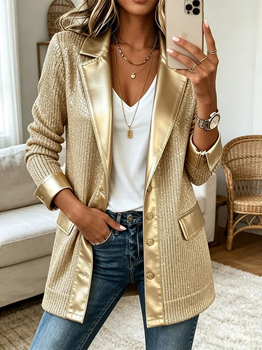 Aurora | Knit Blazer