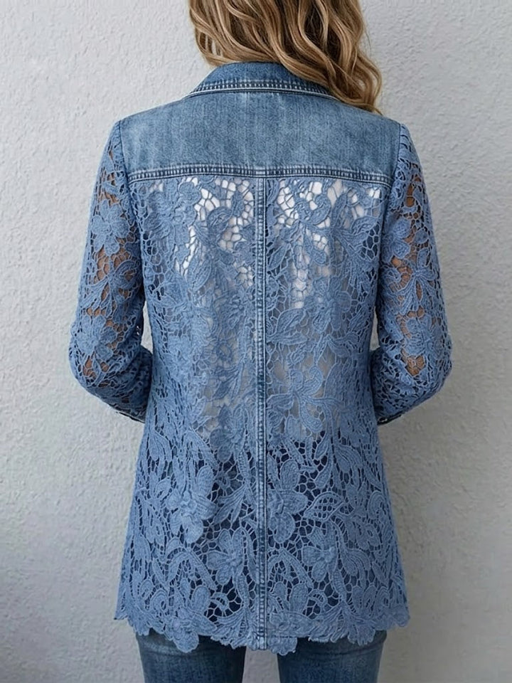 Julia | Floral Lace Blazer