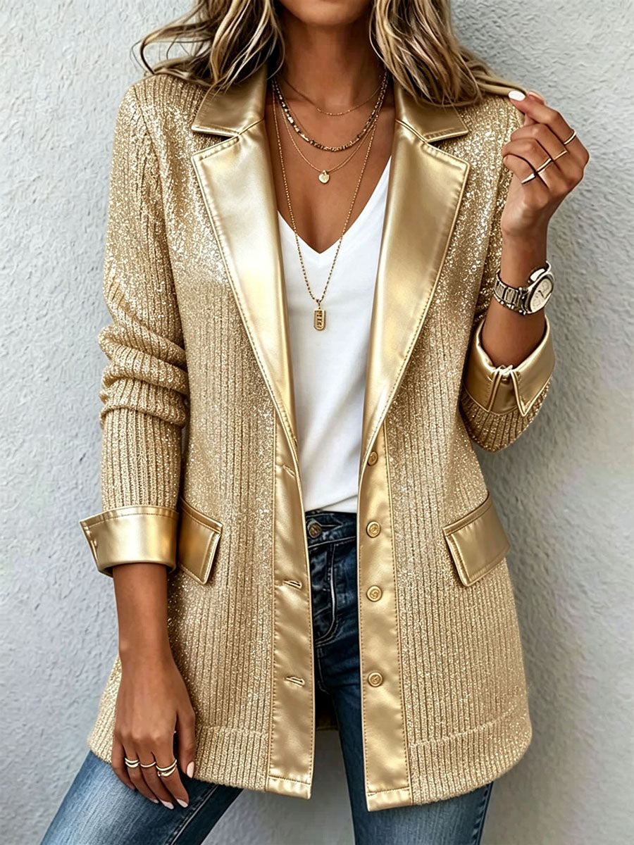 Aurora | Knit Blazer