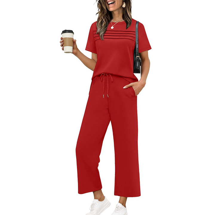 2-Piece Relaxed Loungewear Set for Women