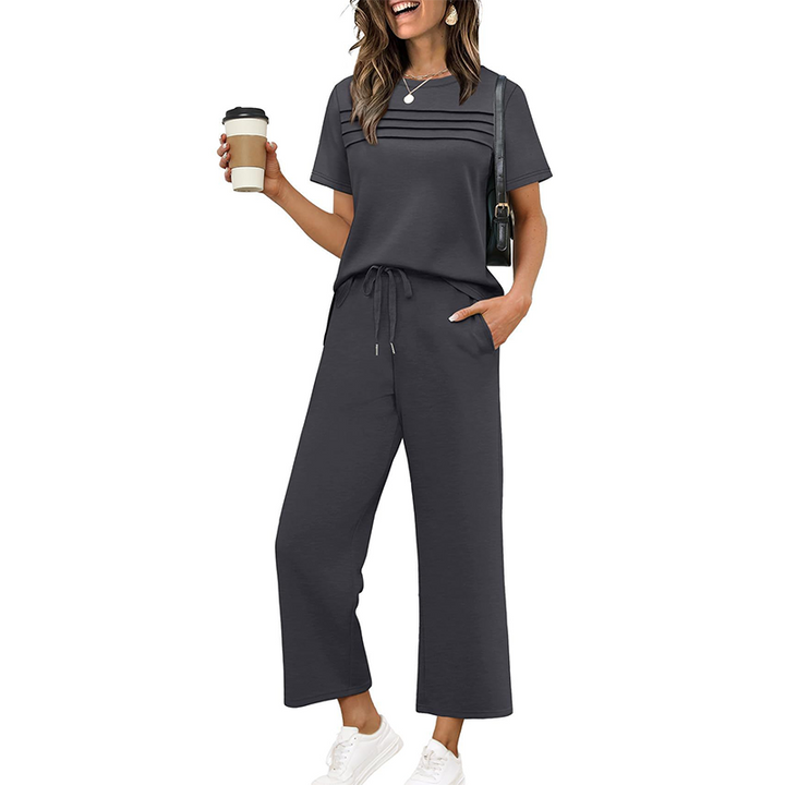 2-Piece Relaxed Loungewear Set for Women