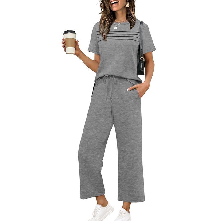 2-Piece Relaxed Loungewear Set for Women